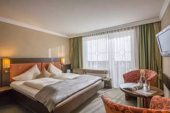 Gemütliches Doppelzimmer mit Balkon