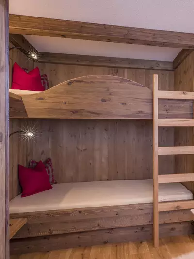 Stockbett für Familien in der Juniorsuite Sidanjoch