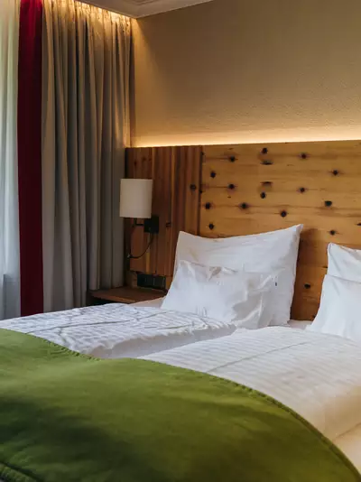 Suite Gilfert mit Zirbenholzakzenten und Balkon 