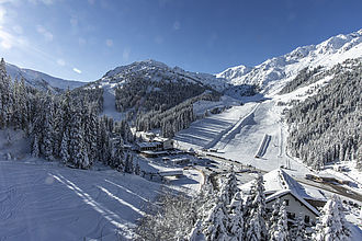 Berghotel Hochfügen mitten im Skigebiet