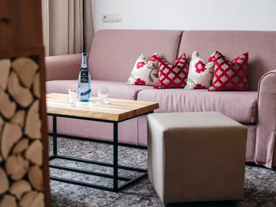 Geräumige Juniorsuite mit Wohnbereich