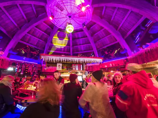 Après Ski Lokal Gogola Alm Innenansicht