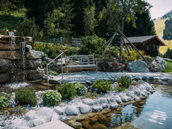 Kneipanlage im Garten