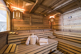 Sauna im Berghotel