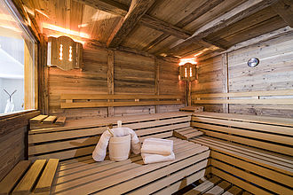 Sauna im Berghotel