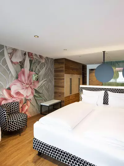 Komfortable Suite mit moderner Einrichtung