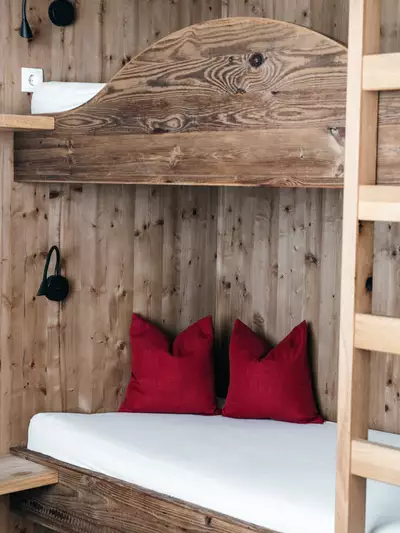 Stockbett in Familienzimmer