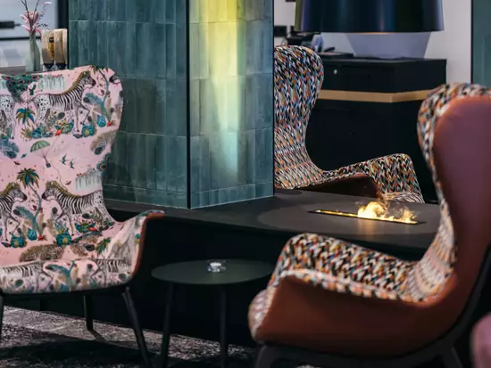 Gemütliche Sitzecke in Lobby