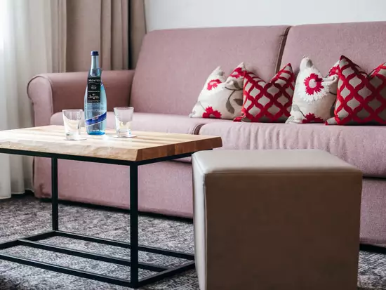 Juniorsuite mit komfortabler Sitzecke 