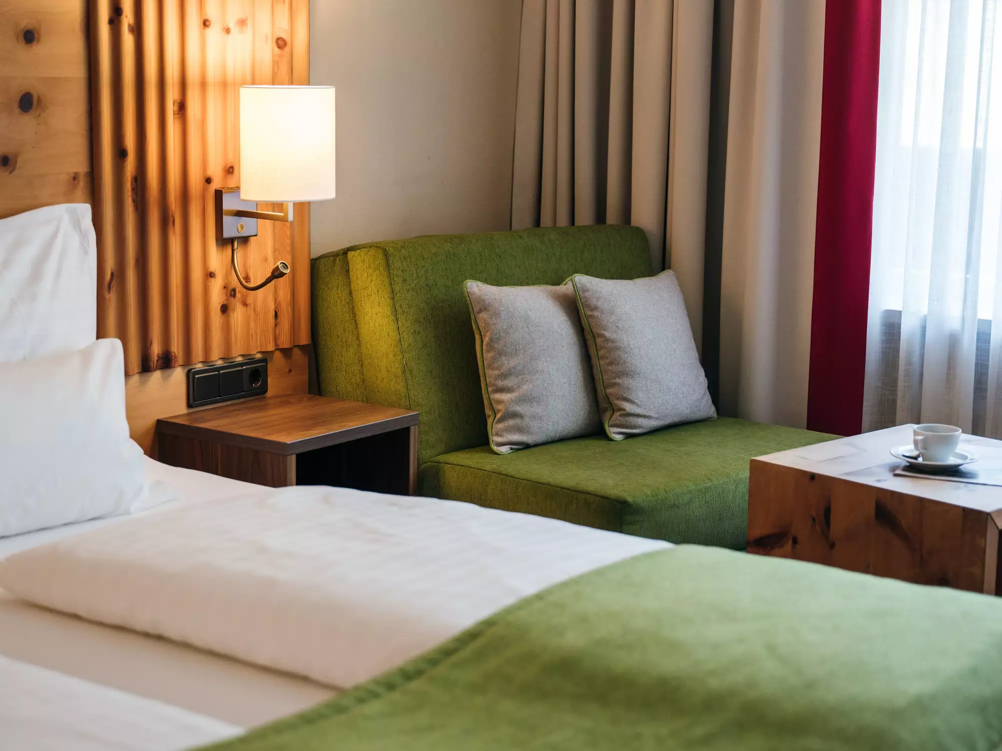 Doppelzimmer mit Sitzecke