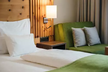 Gemütliches Hotelzimmer